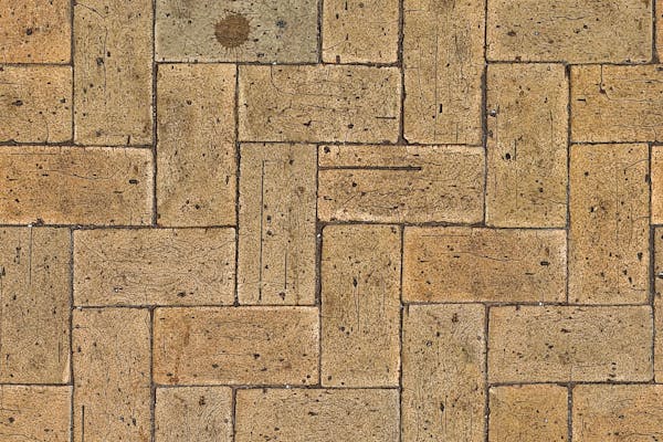 Concrete pavers walkway